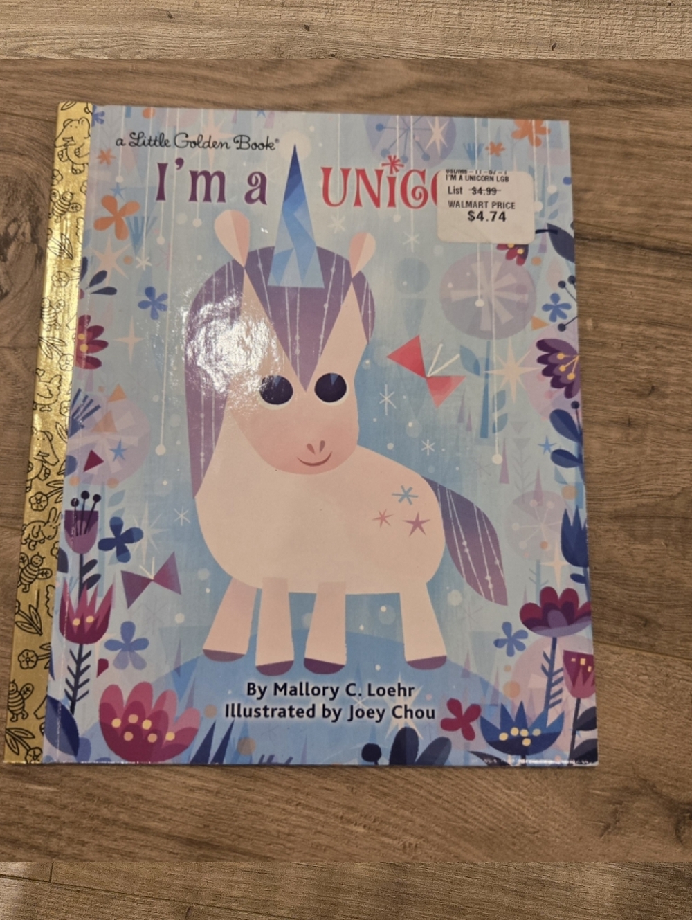 📚 NWT I'm a Unicorn By Mallory C. Loehr Summer Reading Little‎ Golden Book